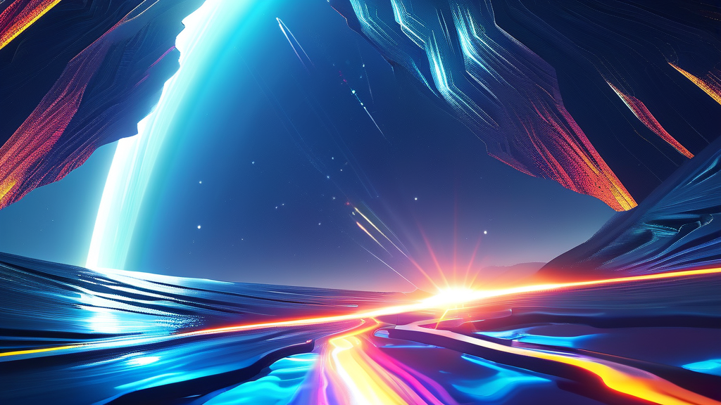 그래픽 처리의 강자, GPU의 기능과 중요성 (realistic 스타일)