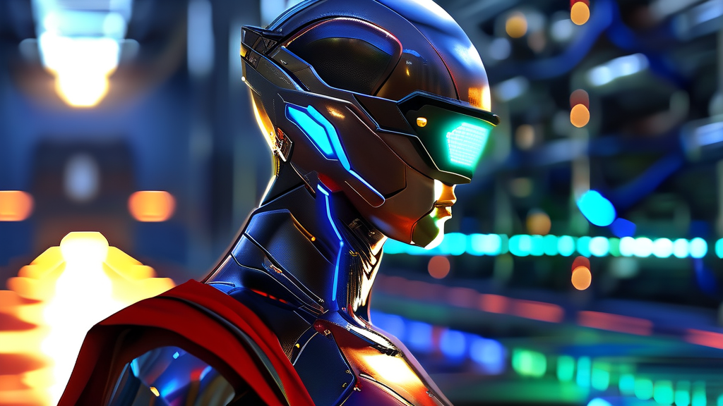 AI 반도체 시장 현황과 리벨리온의 경쟁력 (realistic 스타일)