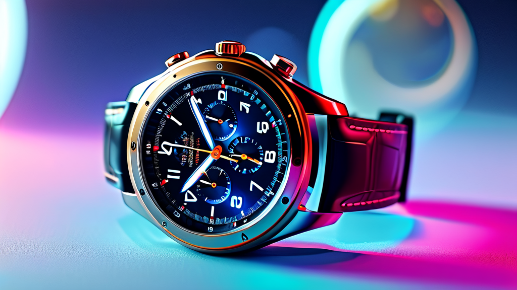 갤럭시 워치 건강 기능, 똑똑하게 활용하기 (realistic 스타일)