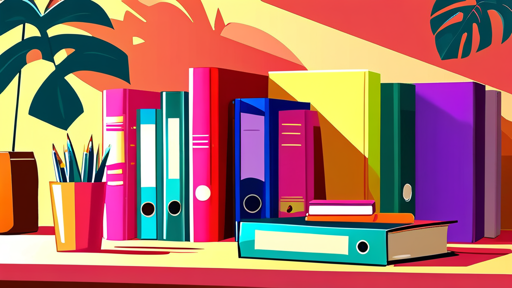 PDF 파일 관리 및 최적화 팁 (cartoon 스타일)