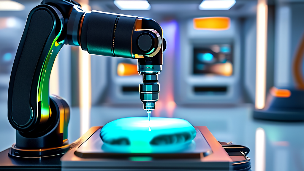 로봇수술의 핵심 원리 (realistic 스타일)