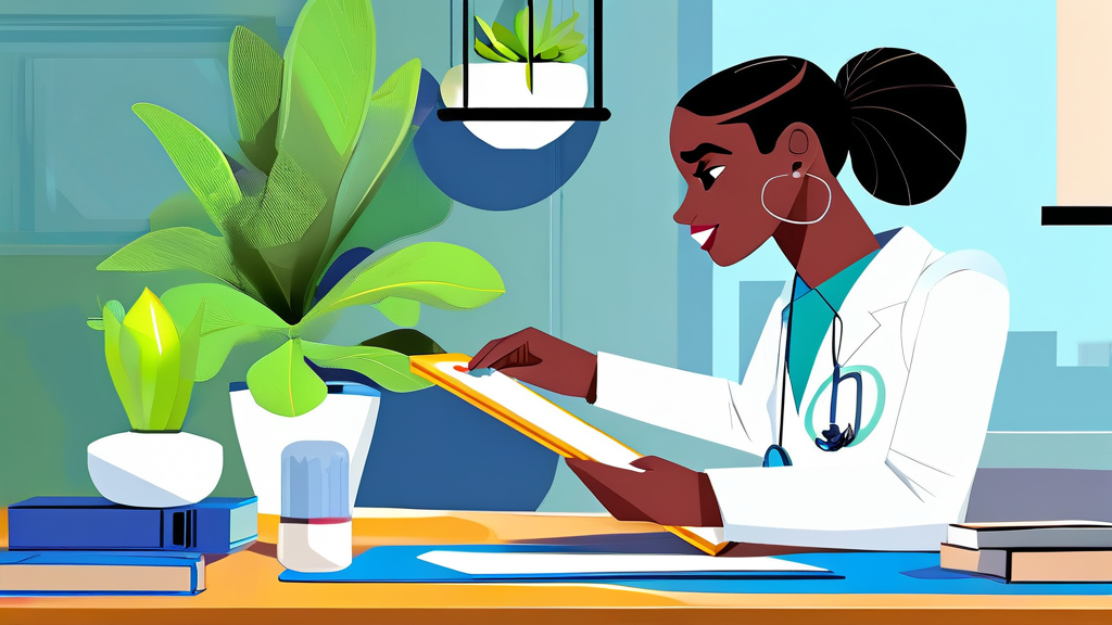 마운자로 처방 병원, 왜 중요할까요? (illustration 스타일)