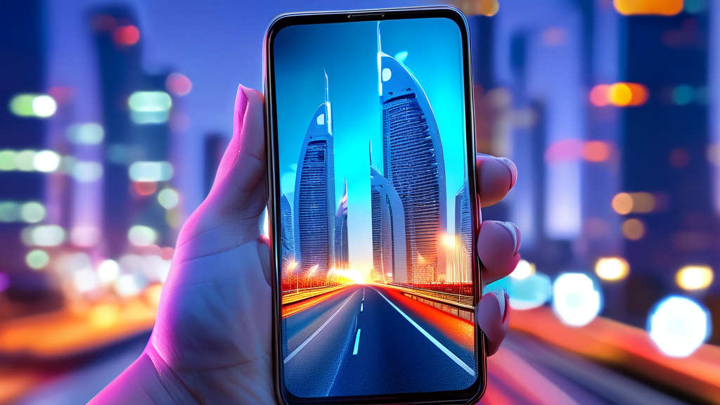 모바일 주민등록증의 보안과 장점은 무엇인가요? (realistic 스타일)