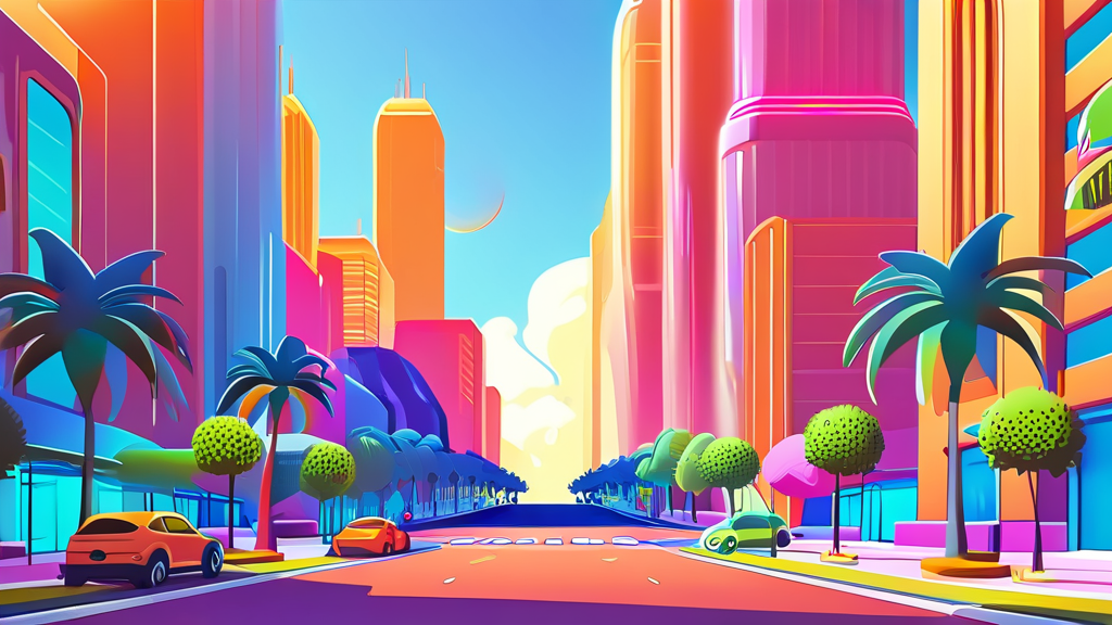 AI 비서와 함께하는 미래: 스마트한 생활의 시작 (cartoon 스타일)