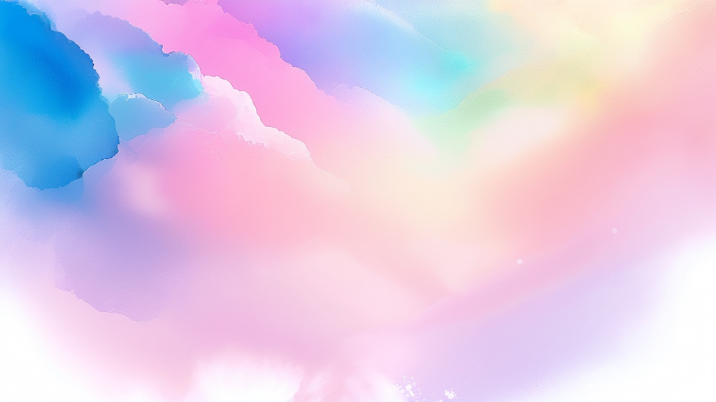 캡컷의 매력 파헤치기 (watercolor 스타일)