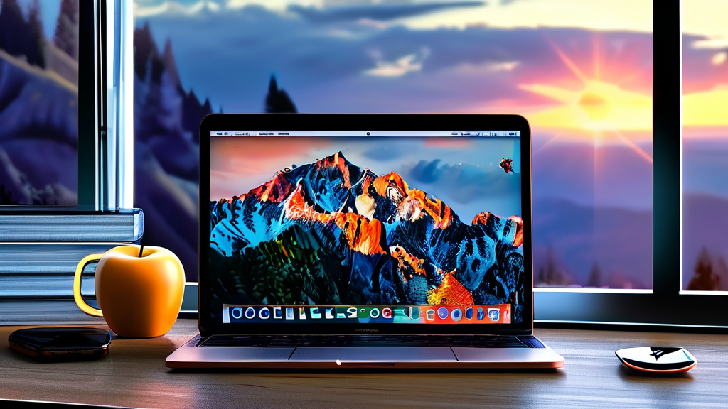 맥북, 스마트폰처럼 편리하게 사용하기 (realistic 스타일)