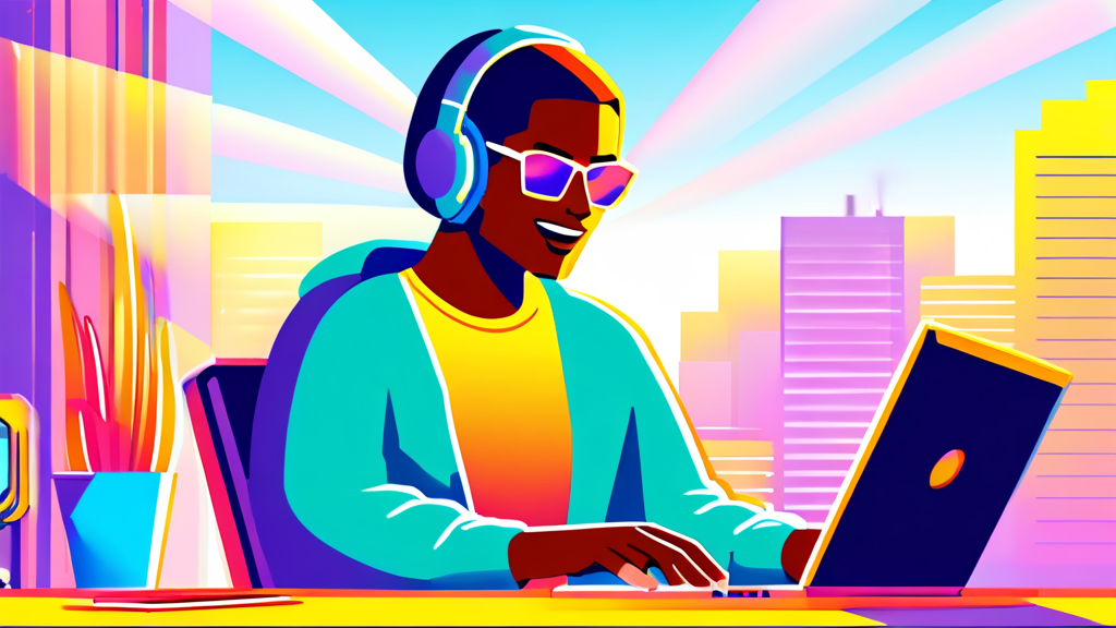 맥북의 숨겨진 매력: 터치, 그림, 영상 편집까지 (cartoon 스타일)