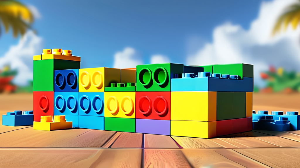 오픈소스란 무엇인가? 레고 블록처럼 자유로운 프로그램 (cartoon 스타일)