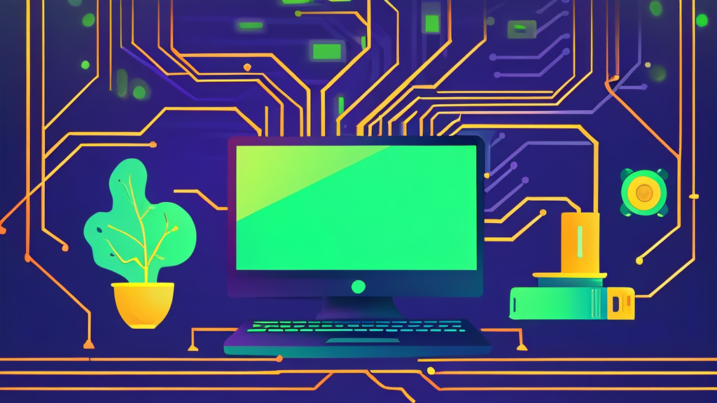 컴퓨터가 멈추는 이유: 외장하드 연결 문제 심층 분석 (cartoon 스타일)