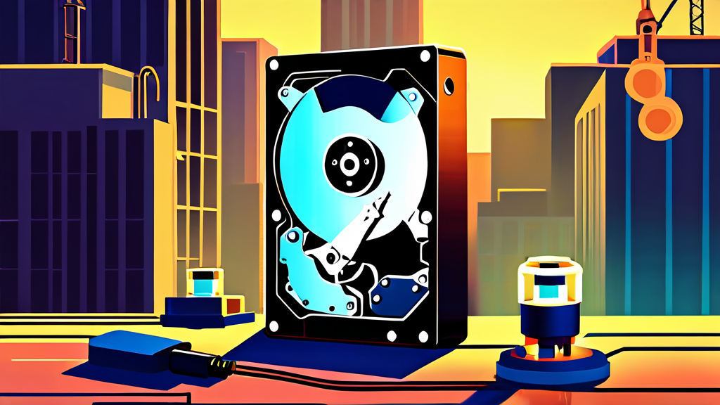 데이터 복구, 전문가의 역할과 주의사항 (illustration 스타일)