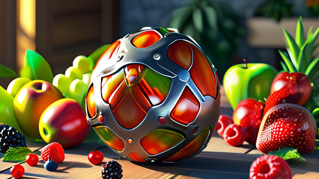 항산화란 무엇이며 왜 중요할까요? (realistic 스타일)