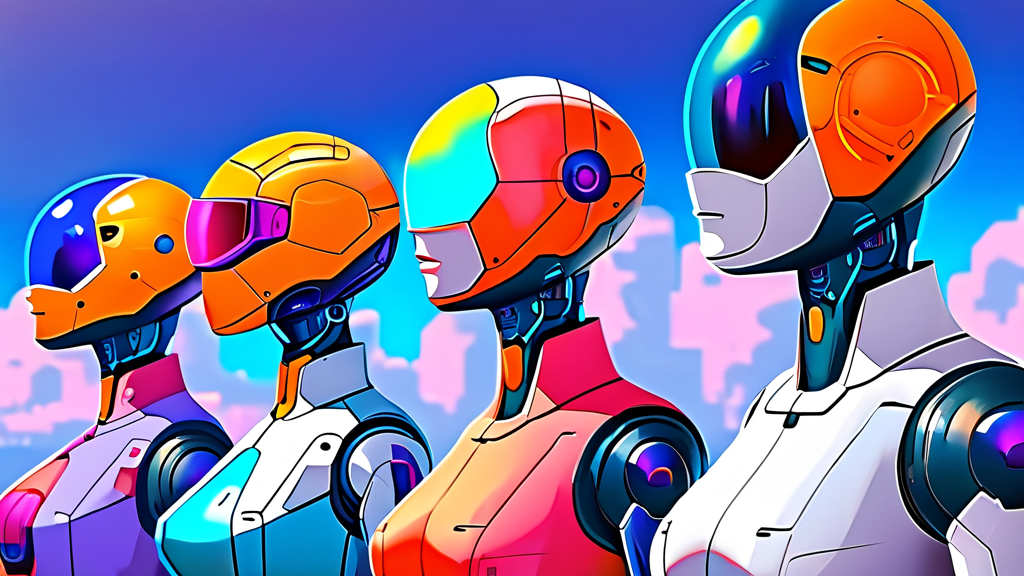 다양한 AI 이미지 생성 도구 소개 (cartoon 스타일)