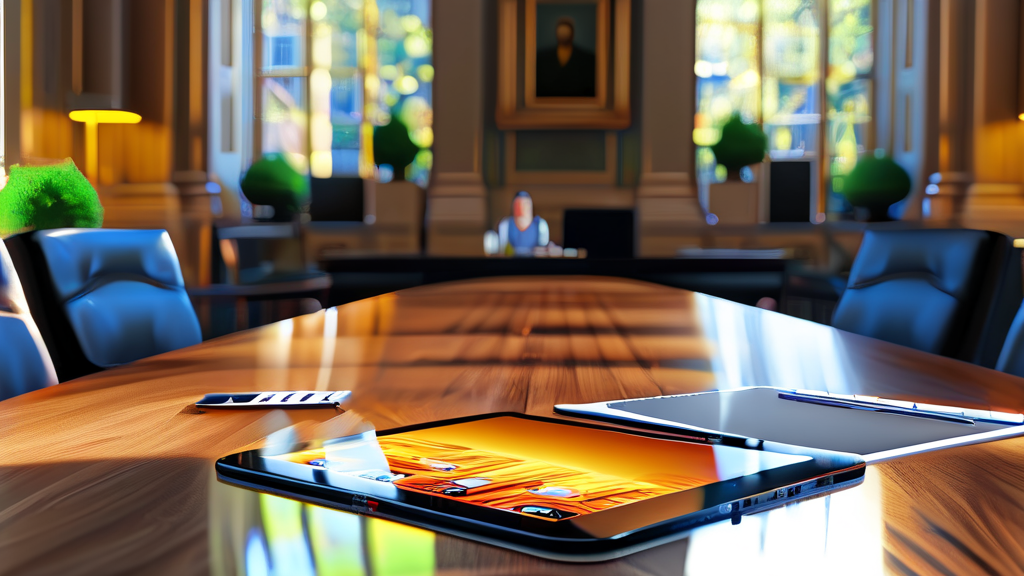 AI 활용 역량 강화: 공직자 교육 사례와 시사점 (realistic 스타일)