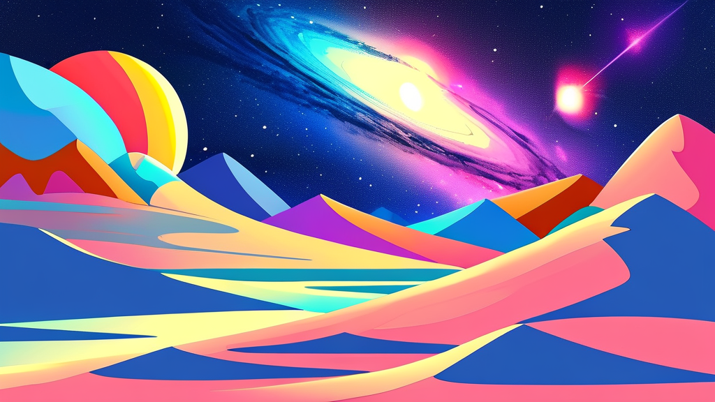 왜곡 없는 사진의 비밀: 갤럭시 1배줌의 장점 (cartoon 스타일)