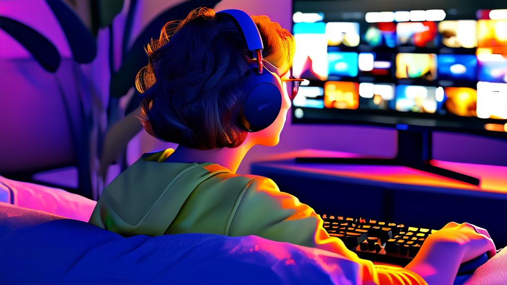 스마트 TV, 키보드로 더욱 편리하게 사용하기 (realistic 스타일)