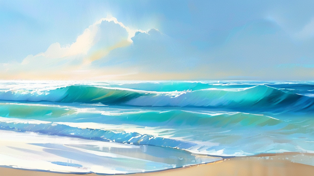 바다 날씨 앱 완벽 가이드: 추천부터 활용 팁까지 5 안전한 바다 활동을 위한 앱 활용 팁 (watercolor 스타일)