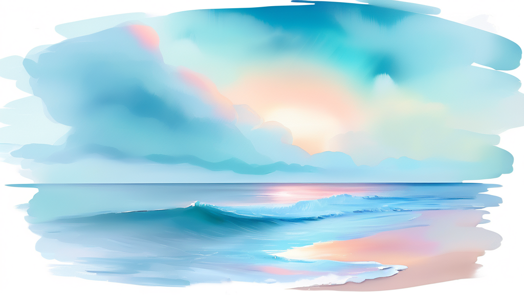 예상치 못한 지출 대비: 예비비와 리스크 관리 (watercolor 스타일)